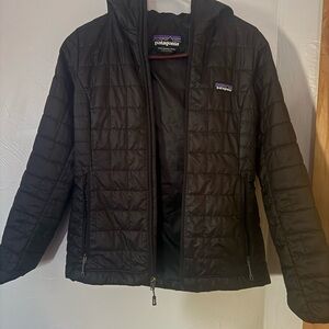 Patagonia Women's Quilted Black Puffer Jacket
